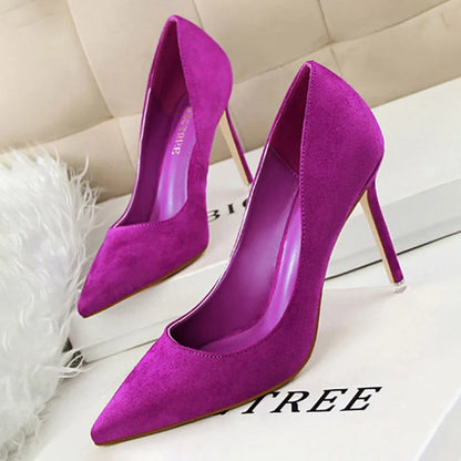 Trendy Pointed Heels