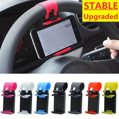 Universal Car Steering Wheel Phone Holder - DriveEase