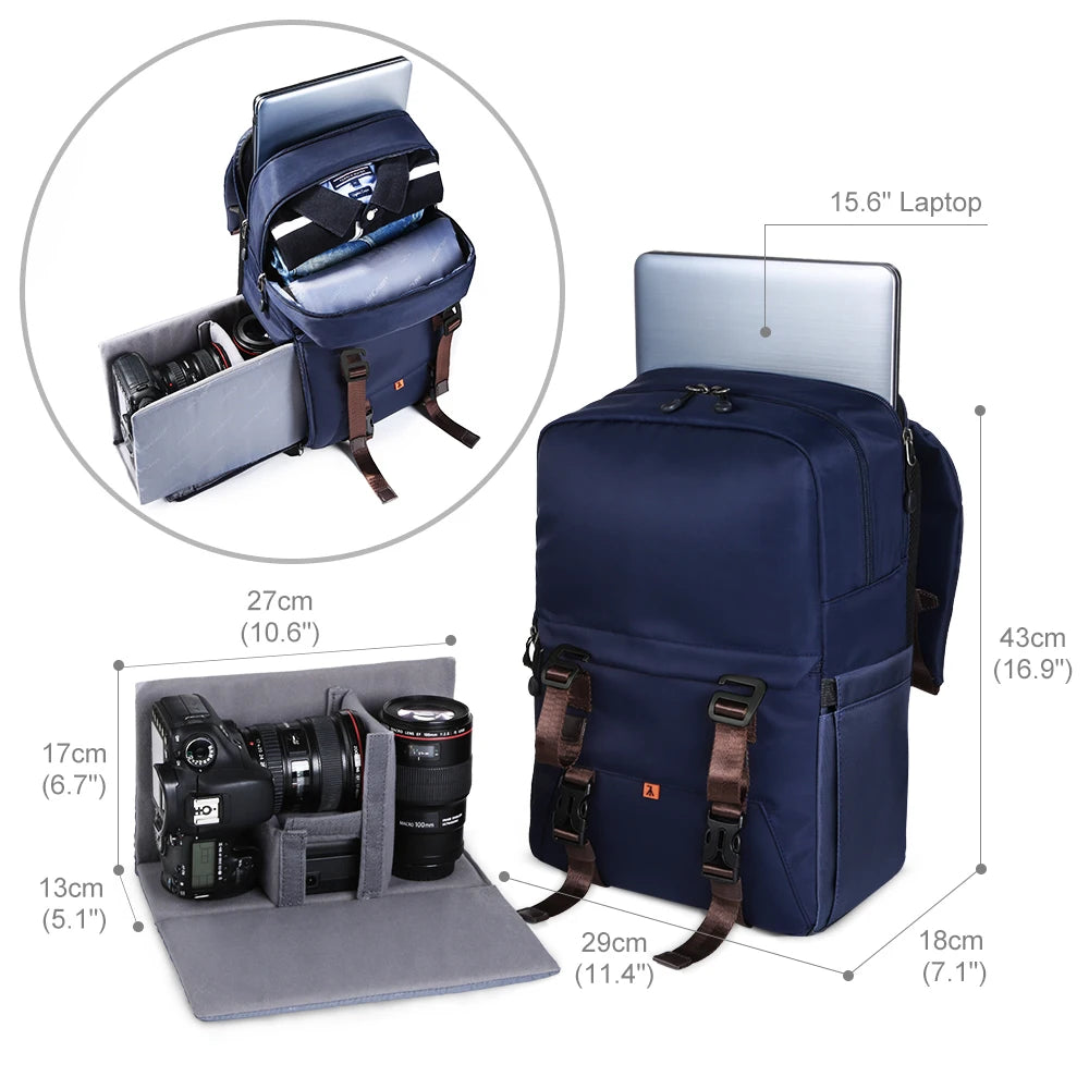 K&F Concept Waterproof Camera Backpack