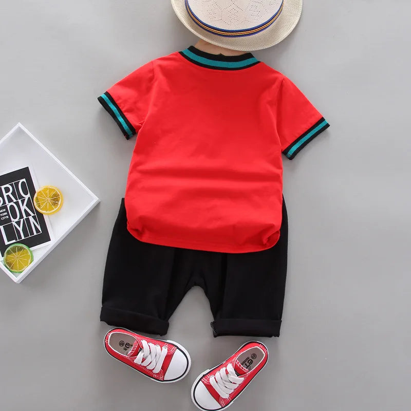 Casual Cotton Polo Set