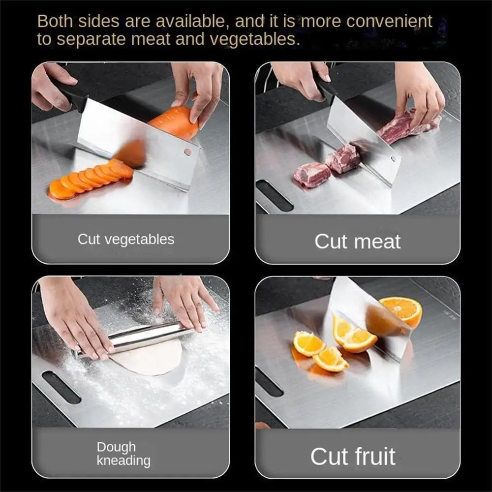 Anti-mildew Cutting Board in Thickened Stainless Steel - ChefPro