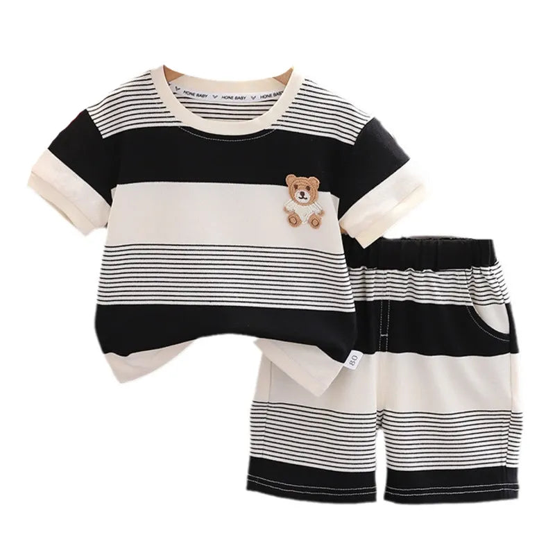 Striped Toddler Summer Set