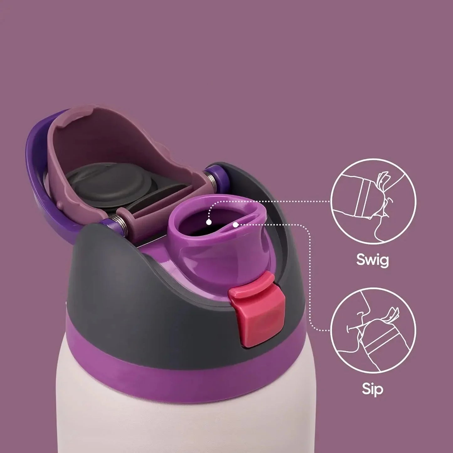 FieldFlow Stainless Straw Bottle