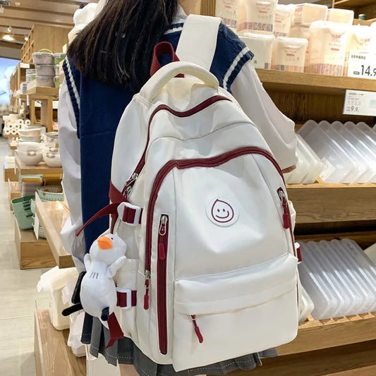 Fashionable Nylon College Backpack