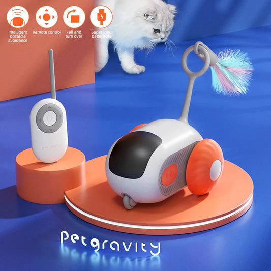 PurrPlay Smart Cat Toy Car