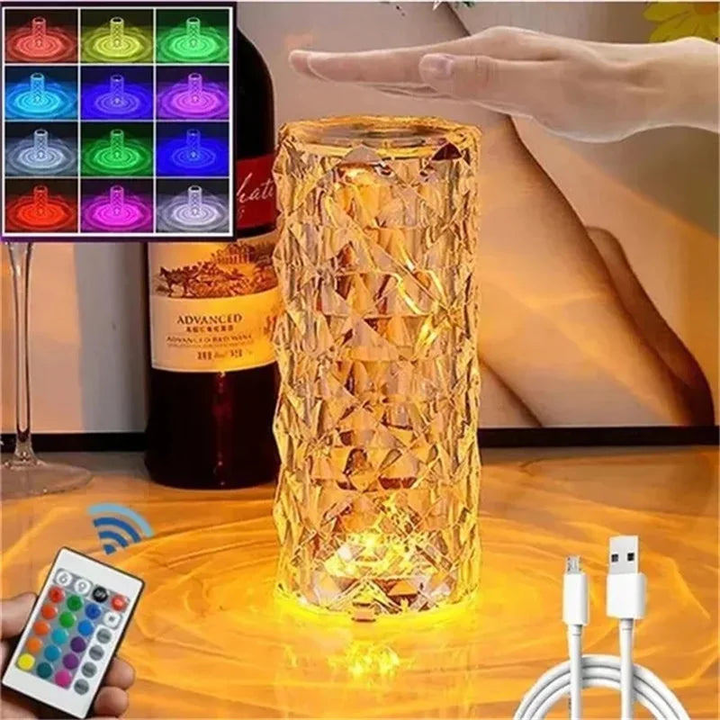 Crystal Touch Atmosphere Lamp