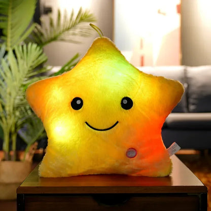 TwinkleStar Glow Pillow Luminous