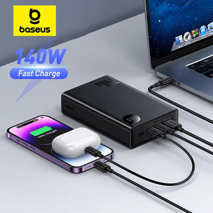 Baseus 140W Power Bank 24000mAh Fast Charging