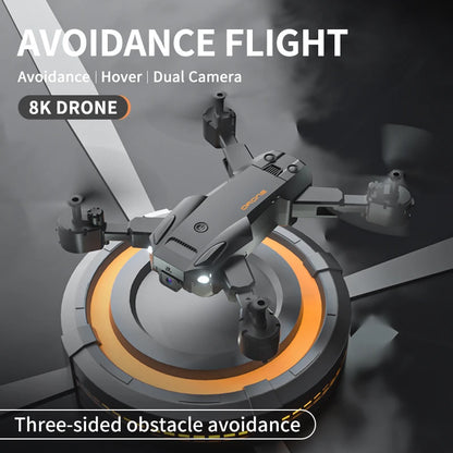 New G6 Drone 5G 8K HD Camera GPS Four-Sided Obstacle Avoidance RC Helicopter FPV WIFI Professional Foldable Quadcopter Toy