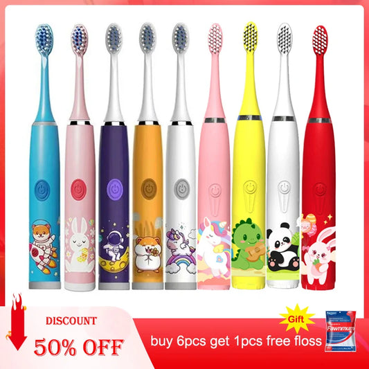 usb sonic electric toothbrush for children