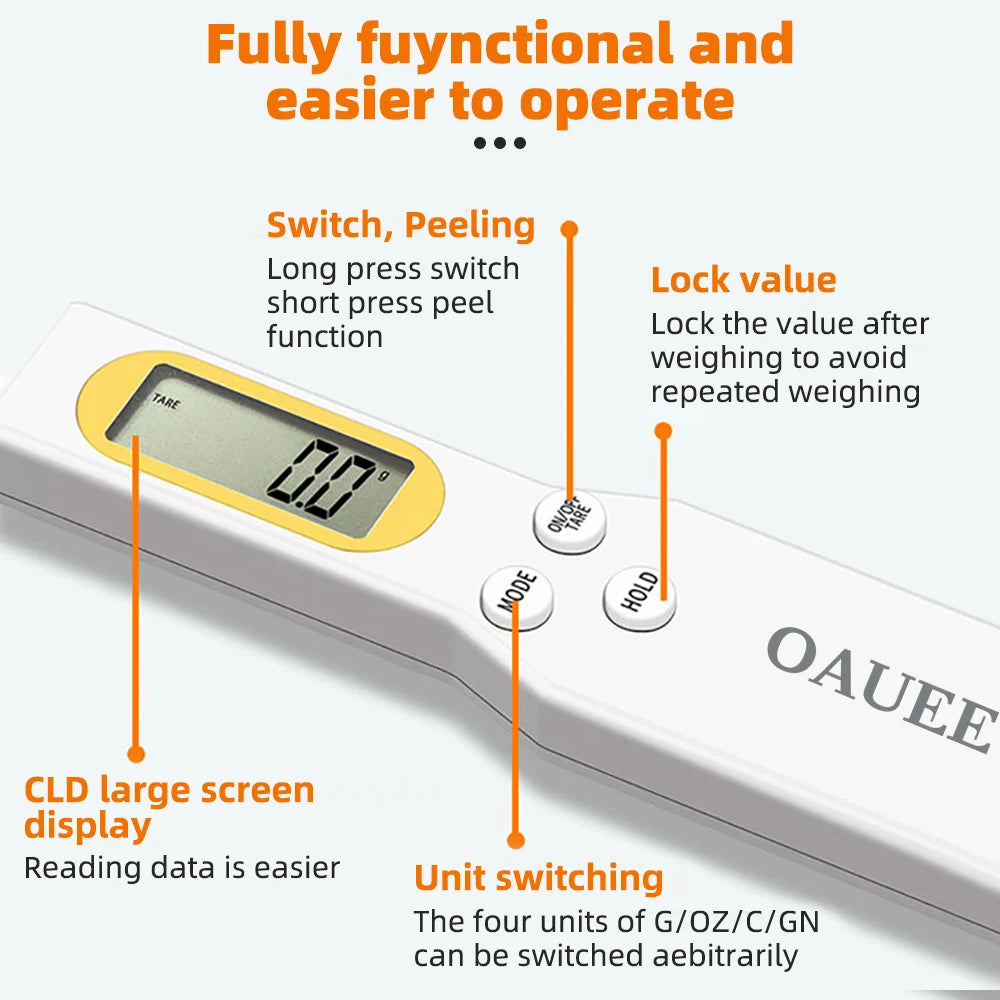 Oauee DigiSpoon Kitchen Scale