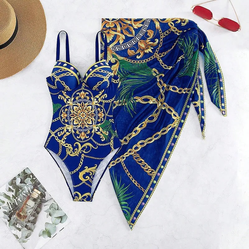 FloralStrap Bikini Set