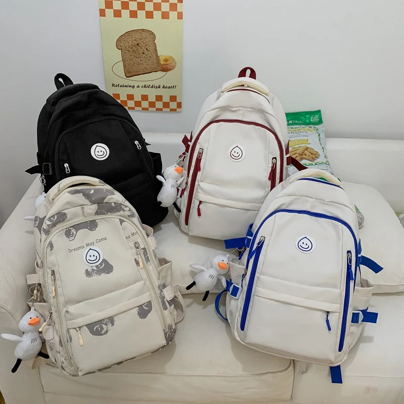 Fashionable Nylon College Backpack