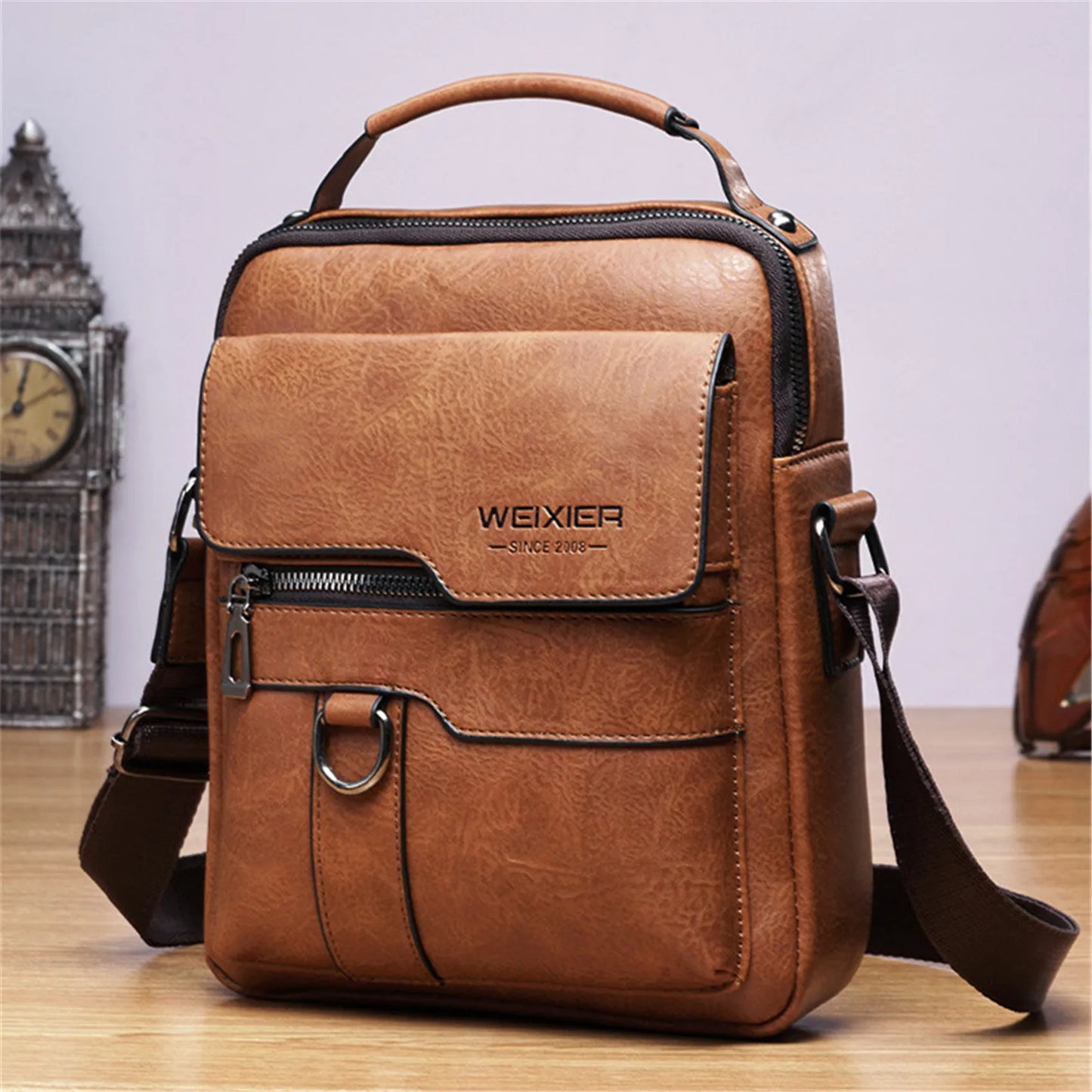 Classic Vintage Men Shoulder Bag