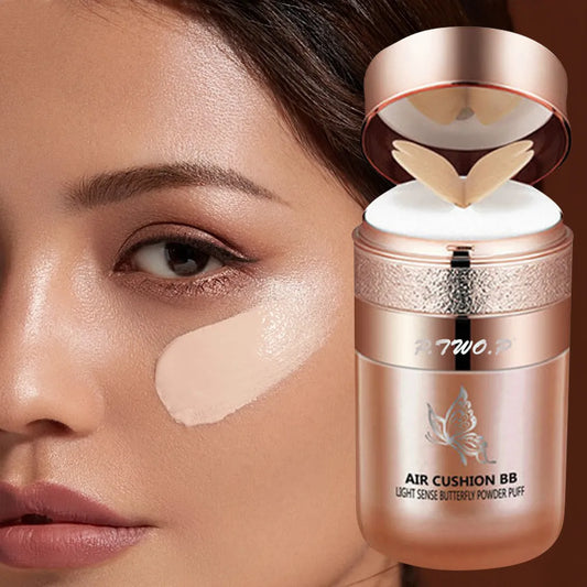 Air Cushion BB Cream Butterfly Powder Puff