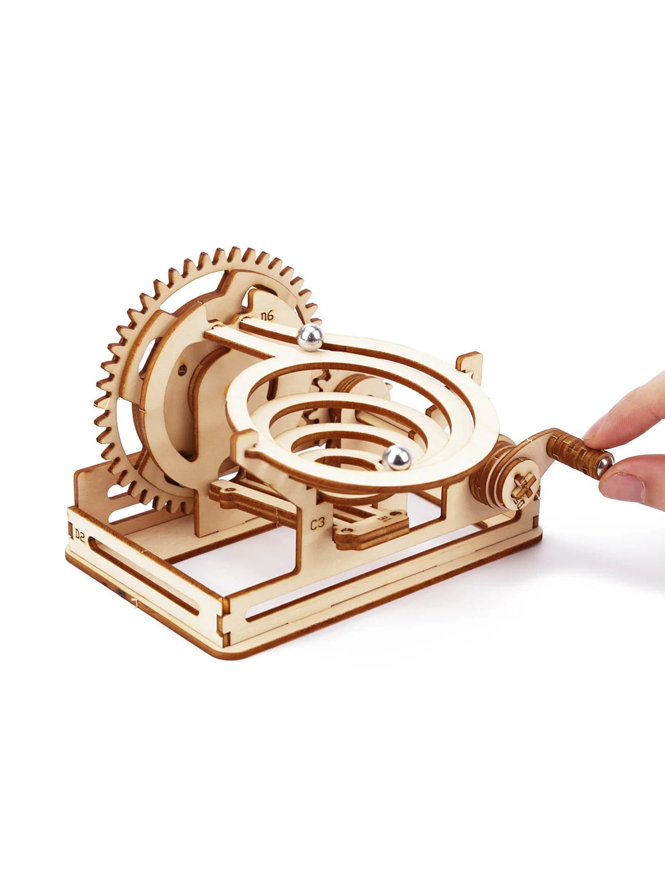 Spiral Marble Run 3D Wooden Puzzles