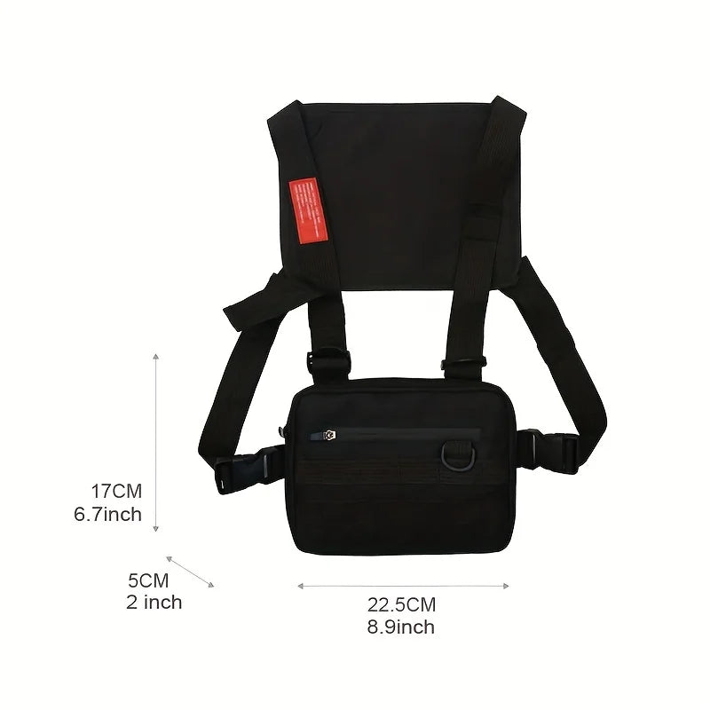 Pocket Chest Front Pack Pouch