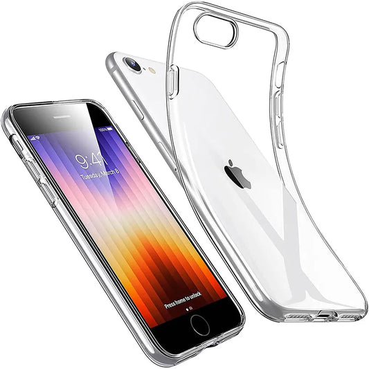 Clear Flex iPhone SE 2022 2020 7 8 Universal Ultra Thin Back Cover Case For Apple iPhone SE2 SE3