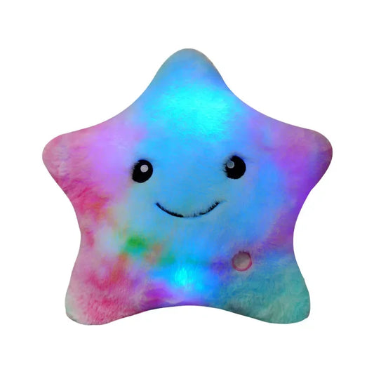 TwinkleStar Glow Pillow Luminous