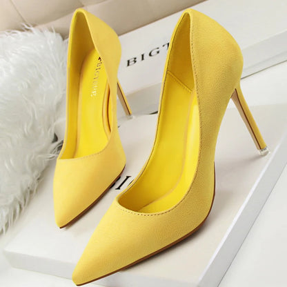 Trendy Pointed Heels