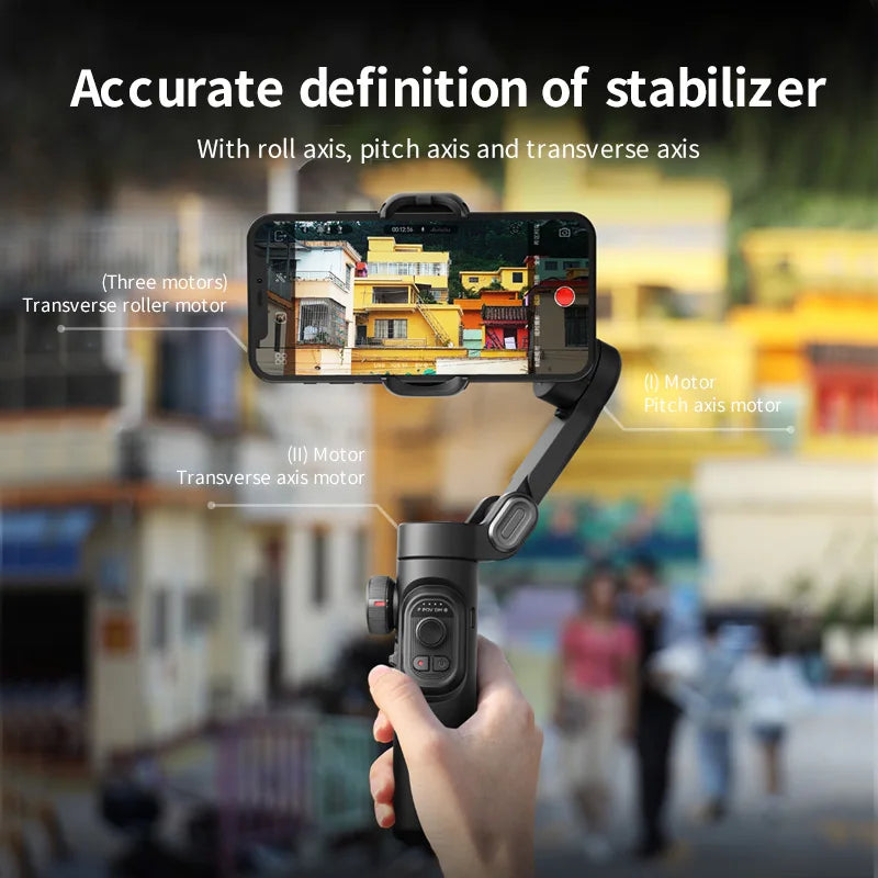 Smartphone Stabilizer with Fill Light