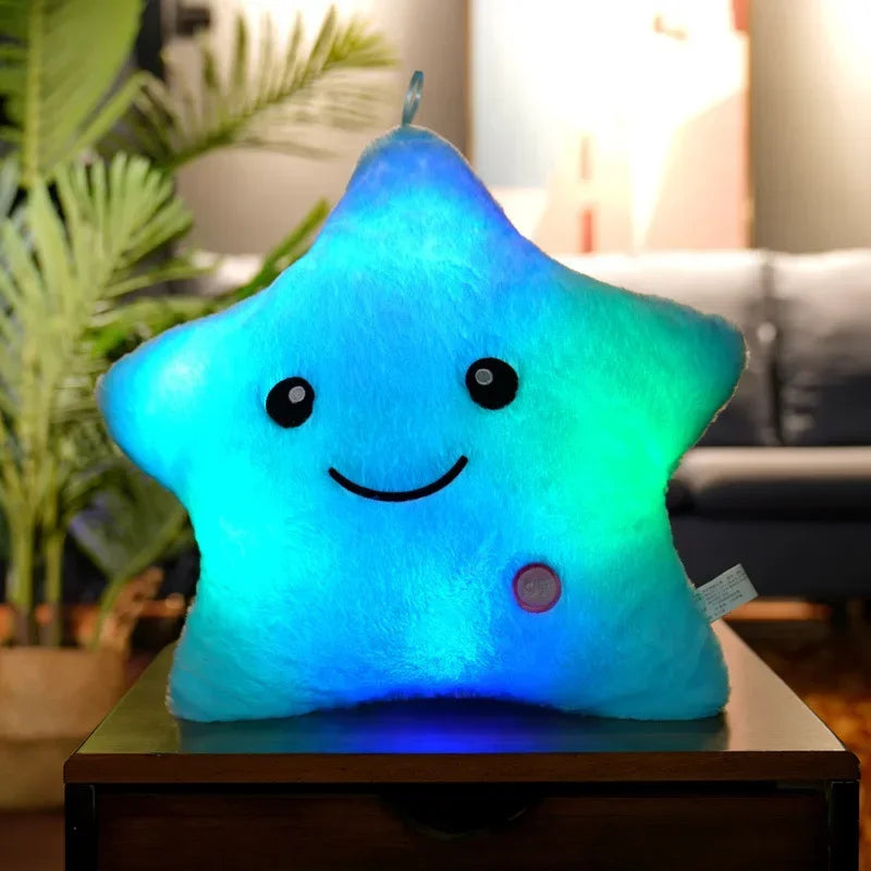 TwinkleStar Glow Pillow Luminous