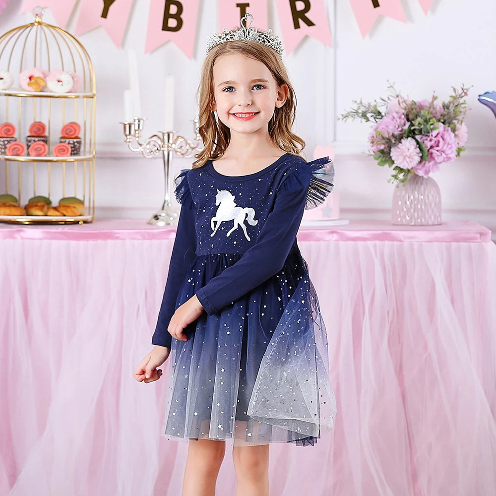 Flying Sleeve Unicorn Dress