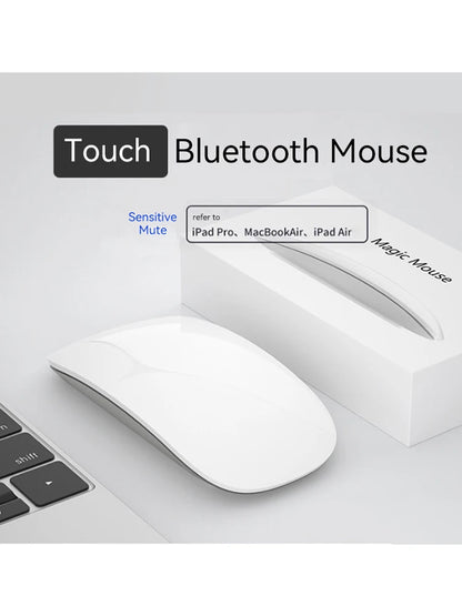 For Apple Original Wireless Bluetooth Magic Mouse For Macbook Pro Air Mini Laptop Tablet PC IPad Gaming Ergonomico Touch Mouse