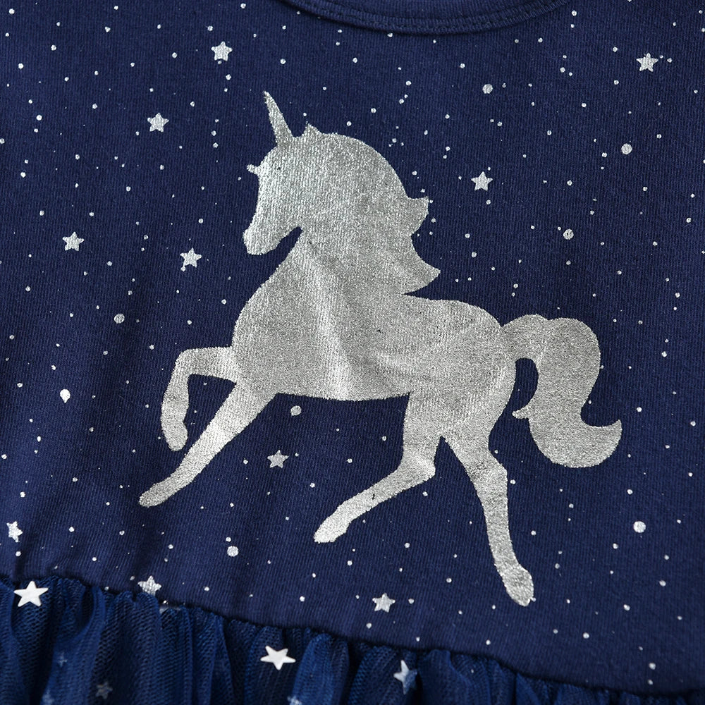 Flying Sleeve Unicorn Dress